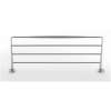 Towel Rack Transitional in Polished Nickel