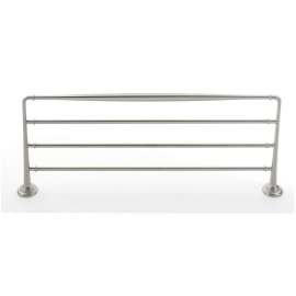 Towel Rack Transitional in Satin Nickel
