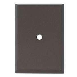 Escutcheon Backplate Escutcheons 2-5/8-in in Chocolate Bronze