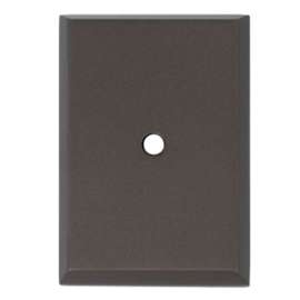 Escutcheon Backplate Escutcheons 1-7/8-in in Chocolate Bronze