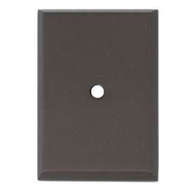 Escutcheon Backplate Escutcheons 2-1/4-in in Chocolate Bronze