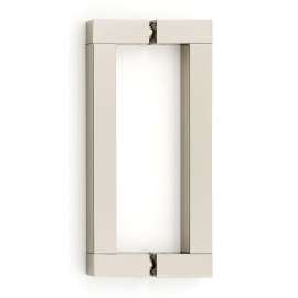 Block G420-6-PN Back-to-Back Pull Modern in Polished Nickel