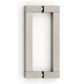 Block G420-6-SN Back-to-Back Pull Modern in Satin Nickel
