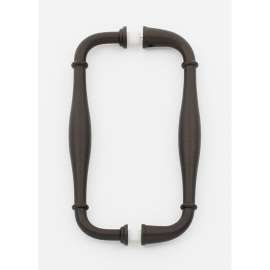 Charlie's Collection G726-6-CHBRZ Back-to-Back Pull Traditional in Chocolate Bronze