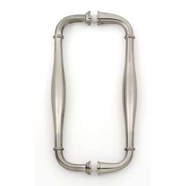 Back-to-Back Pull Traditional in Satin Nickel