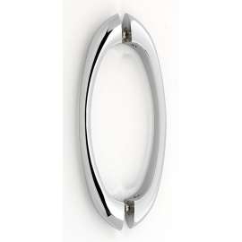 C855 Series G855-6-PC Back-to-Back Pull Modern in Polished Chrome