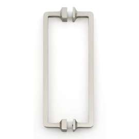 Back-to-Back Pull Modern in Satin Nickel