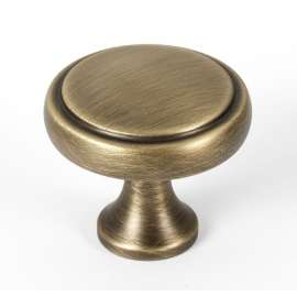 Knob Transitional 1-1/4-in in Antique English Matte