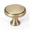 Knob Transitional 1-1/2-in in Antique English Matte