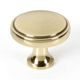 Knob Transitional 1-1/2-in in Polished Antique