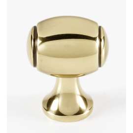 Knob Transitional 1-in in Polished Antique