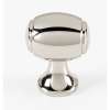 Knob Transitional 1-in in Polished Nickel
