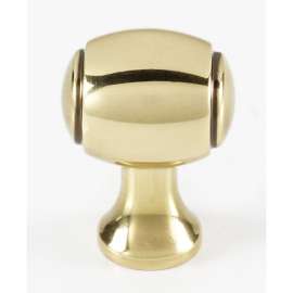 Knob Transitional 3/4-in in Polished Antique
