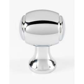 Knob Transitional 3/4-in in Polished Chrome