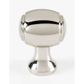 Knob Transitional 3/4-in in Polished Nickel