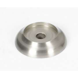 Backplate Transitional 1-in in Satin Nickel