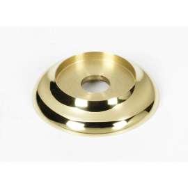 Backplate Transitional 1-1/8-in in Polished Brass