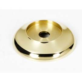 Backplate Transitional 1-1/4-in in Polished Brass