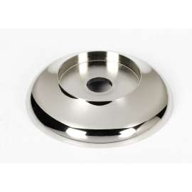 Backplate Transitional 1-1/4-in in Polished Nickel