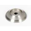 Backplate Transitional 1-1/4-in in Satin Nickel
