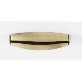 Cup Pull Transitional in Polished Antique