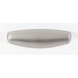 Cup Pull Transitional in Satin Nickel