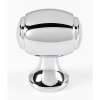 Knob Transitional 1-1/8-in in Polished Chrome