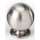Knob Transitional 5/8-in in Satin Nickel