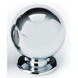 A1031-PN Knob Transitional 3/4-in in Polished Nickel