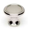 A1150-PN Knob Traditional 1-in in Polished Nickel