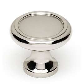 A1150-PN Knob Traditional 1-in in Polished Nickel