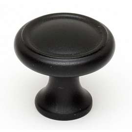 A1150-MB Knob Traditional 1-in in Matte Black