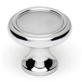 A1150-PC Knob Traditional 1-in in Polished Chrome