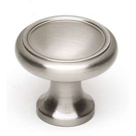 A1150-SN Knob Traditional 1-in in Satin Nickel