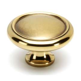 Knob Traditional in Polished Antique