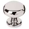 Knob Traditional 1-1/8-in in Polished Nickel