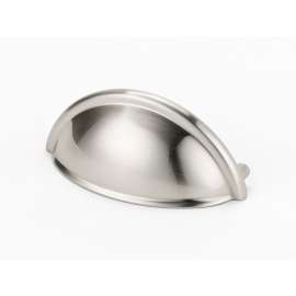 A1350-SN Cup Pull Modern in Satin Nickel