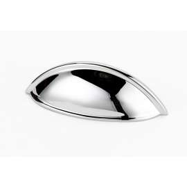 A1355-PC Cup Pull Modern in Polished Chrome