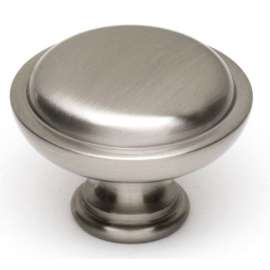 A1145-SN Knob Traditional 1-1/4-in in Satin Nickel