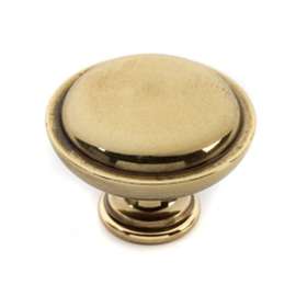 A1145-PA Knob Traditional 1-1/4-in in Polished Antique