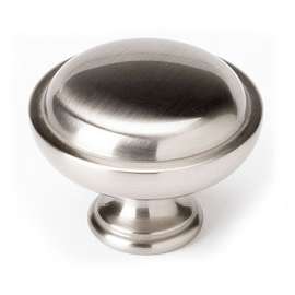 A1146-SN Knob Traditional 1-1/2-in in Satin Nickel