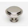 A1146-PN Knob Traditional 1-1/2-in in Polished Nickel