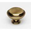 A1146-PA Knob Traditional 1-1/2-in in Polished Antique
