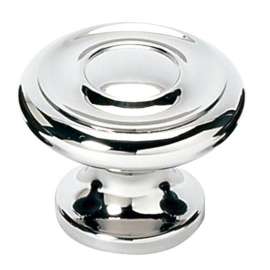 A1047-PC Knob Traditional 1-in in Polished Chrome