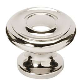 A1047-PN Knob Traditional 1-in in Polished Nickel