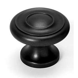 A1047-MB Knob Traditional 1-in in Matte Black