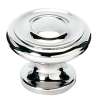 A1049-PC Knob Traditional 1-1/4-in in Polished Chrome