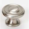 A1049-SN Knob Traditional 1-1/4-in in Satin Nickel