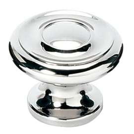 A1050-PC Knob Traditional 1-1/2-in in Polished Chrome