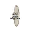 Escutcheon Traditional 3-in in Satin Nickel